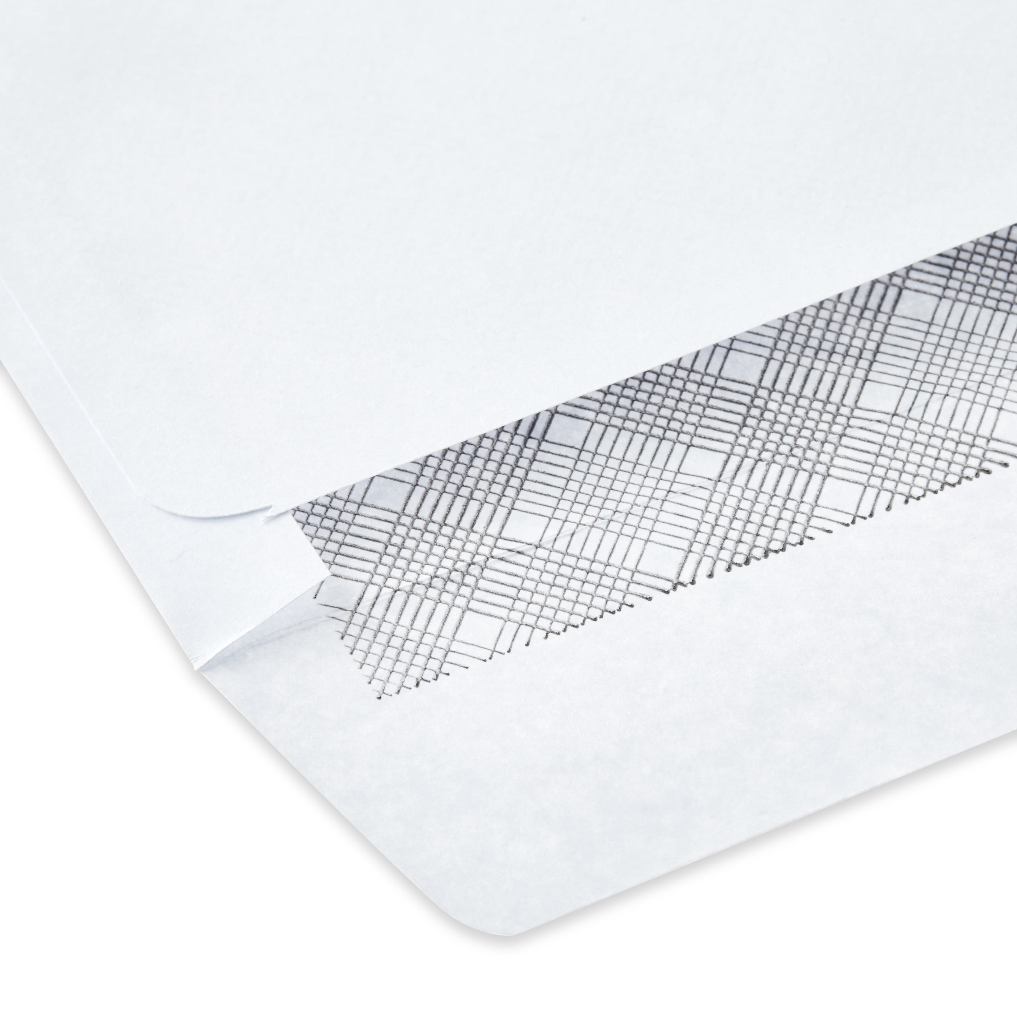 Pen + Gear #10 Privacy Tinted Gummed Envelopes, White, Count per Pack 40, Size - 4.13"x9.5"