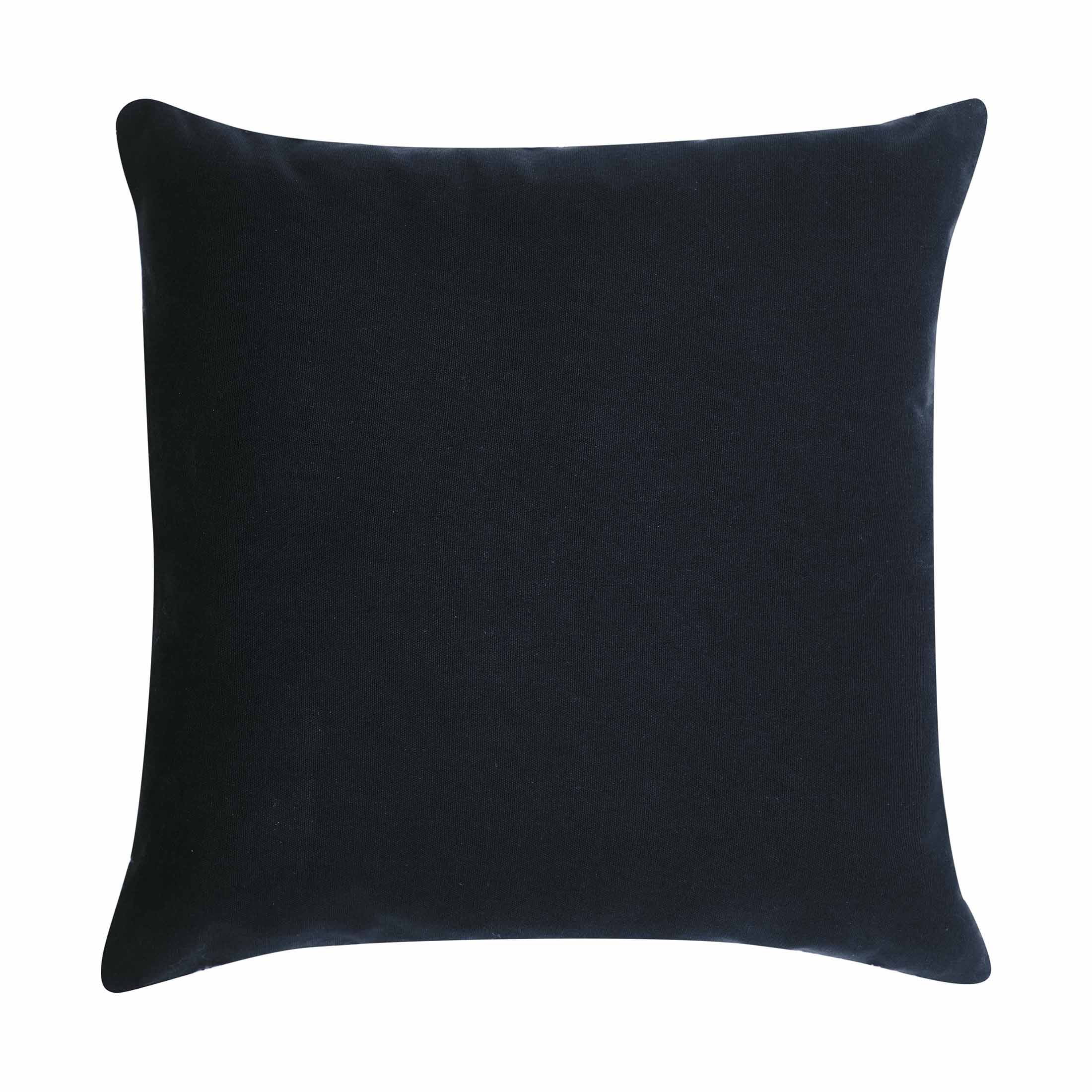 Mainstays 18 in x 18 in Black Houndstooth Woven Decorative Pillow