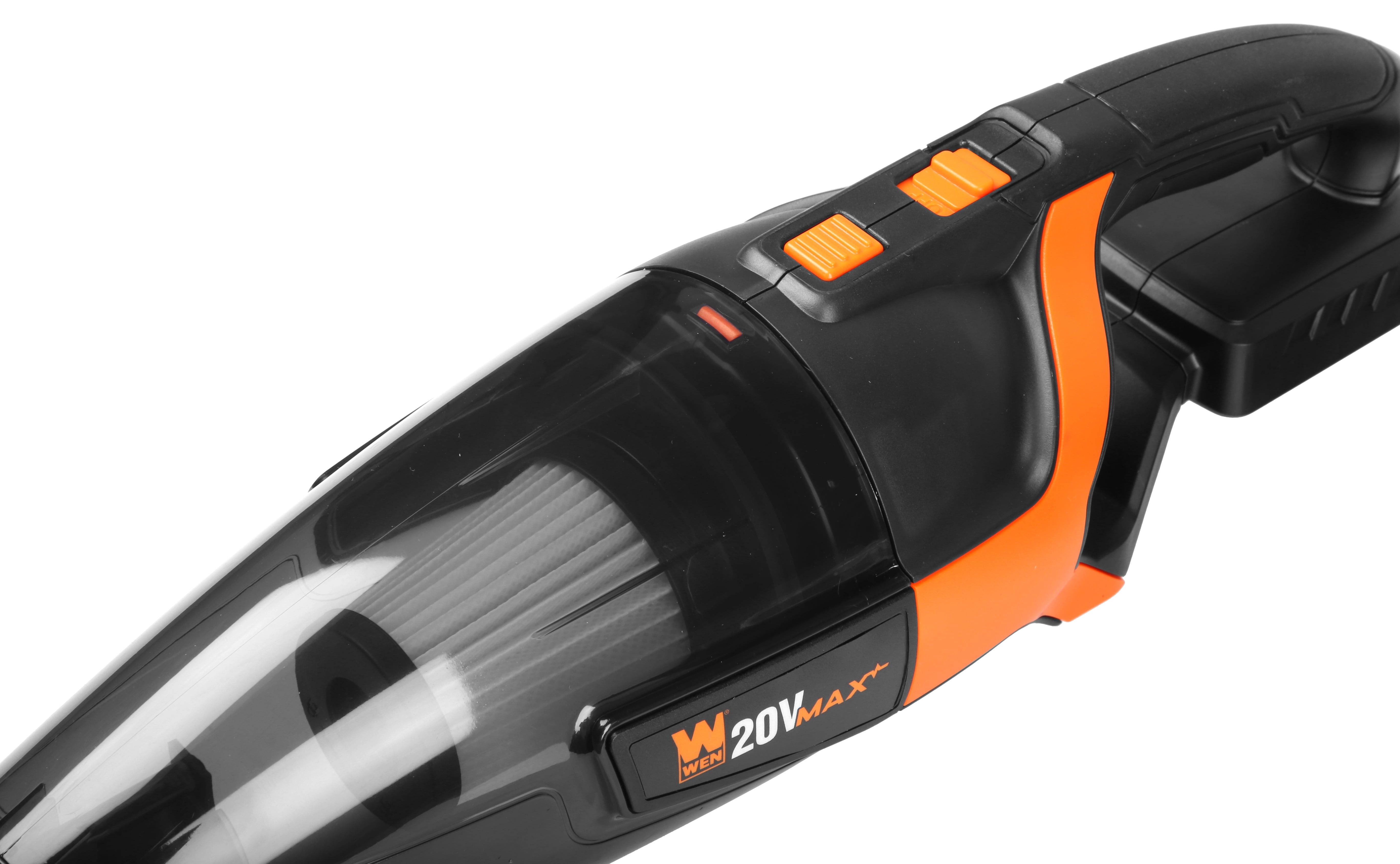 WEN 20V Max Cordless Handheld Vacuum Cleaner Kit with 2.0 Ah Lithium-Ion Battery and Charger