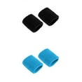 thumbnail image 1 of 2 Pares de Pulseras Deportivas Coloridas Sunnimix Bandas Elásticas Que Absorben Humedad Negro, 1 of 8