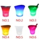 thumbnail image 4 of Yuarrent Cubo de hielo LED de plástico resistente al agua de 5L y 6 colores, barra de discoteca iluminada, champán, whisky, cerveza, cubo, bares, fiesta Barra de herramientas rojo Yuarrent JJ16802-01, 4 of 6