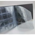 thumbnail image 3 of bedienty Banknotes Storage Book Coins Folder Banknote Professional Commemorative Black Red, 3 of 6
