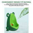 thumbnail image 4 of Frog Shape Hanging Baby Boy Standing Urinal, Portable Potty Trainer for Toddlers 8 Months-6 Years with Hanging Design, Cute Cartoon Safe Pp Material Encourages Independence, 4 of 9
