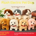 thumbnail image 2 of Muñeco de peluche eléctrico de conejo y perro de simulación para niños, juguete con sonido y movimiento, se puede llamar hombre y mujer eléctricos, 2 of 5