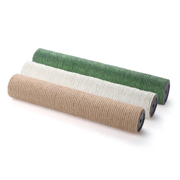 DIY Cat Scratching Post Replacement Accessories, Sisal Material, 1.5 Inches Height and 0.28 Inches Diameter, for Climbing Frames and Holiday Play-Green