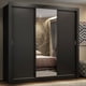 thumbnail image 2 of Ropero Closet Madesa Lyon Plus 3 Puertas 1 con Espejo Negro, 2 of 11