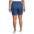 thumbnail image 5 of JMS Just My Size by Hanes Women's Plus Size 2 Pocket Pull-On Shorts, 5 of 6