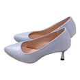 thumbnail image 6 of YLYL Women's Pumps Kitten Heel Pointed Toe Slip on Casual Wedding Work Business Office Dress Shoes, 6 of 9