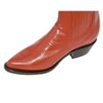 thumbnail image 5 of The Western Shops Men's Genuine Leather Short Ankle Cowboy, Charro Botin, 5 of 5