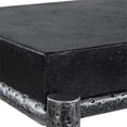 thumbnail image 5 of Uttermost Crescendo Contemporary Metal & Concrete Console Table in Silver/Black, 5 of 7