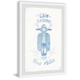 thumbnail image 2 of Marmont Hill Life Is a Journey, Enjoy the Ride Framed Wall Art, 2 of 5