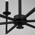 thumbnail image 5 of Chandelier 6 Light Black Iron Metal In Transitional Style 28 High By 27.5 Wide     -Traditional Installation Capital Lighting 437361Bi, 5 of 9