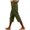 Army Green, variant on Womens Capri Pants Casual Corduroy Lightweight Drawstring Elastic Waist Lace Hem Capris with Pockets Loose Fit Golf Outdoor Workout Cropped Trousers