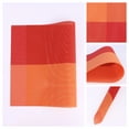 thumbnail image 2 of Unique Bargains Placemats for Kitchen Table Heat Resistant Table Placemats Orange, 2 of 7
