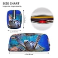 thumbnail image 4 of Rocae Sea Turtle Swims for Multifunctional Pen Organizer with Zipper Closure, Ideal for Tools, Gadgets, Cosmetics, Stationary,Travel Accessary, 4 of 5