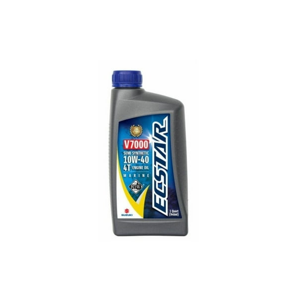 Suzuki - marine Marine 990C0-01E30-QUA ECSTAR V7000 Semi Synthetic Engine Oil 10W-40