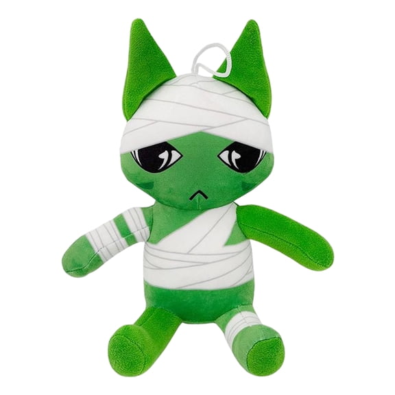 9.5 Inch Cute Animal Hospital Plush Doll, Lovely Bandage Cat Cartoon Plushies Bag Charm, Cuddly Soft Stuffed Animal Plush Keychain, Funny Gifts for Birthday Emotional Support Plush Toys