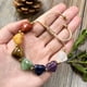 thumbnail image 4 of Collar de cuentas ajustable con forma de corazón vintage de piedras naturales, pulsera de cuentas naturales, 4 of 7