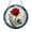 Acrylic 3.5 Inch, variant on Stained Glass Style Rose Hand Window Hanging – Gothic Decor