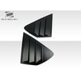 thumbnail image 2 of 2018-2023 Subaru XV Crosstrek Duraflex Fennec Outdoors Edition Rear Window Scoops - 2 Piece, 2 of 3