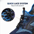 thumbnail image 6 of CHICVOMEY Comfortable Sneakers for Men Lightweight Breathable Slip-On Hiking Shoes Non-slip Wear Resistant Outdoor Sneakers Ideal for Summer Beach and Camping, 6 of 8