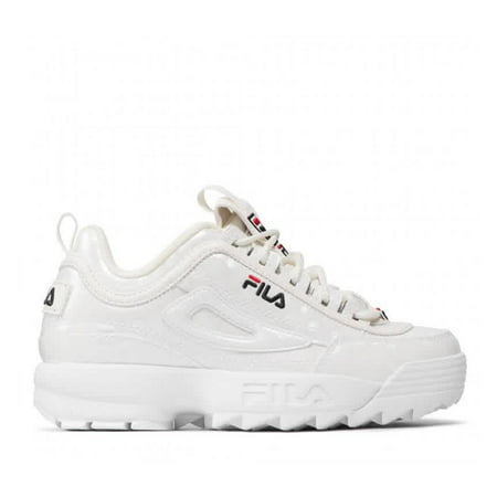 Fila Ladies White Disruptor F Low-top Sneakers, Brand Size 9