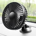 thumbnail image 2 of Ventilateur de Voiture Ventilateur Électrique de Voiture Voiture 12V-24V Ventilateur de Réfrigération Ventilateur à Interface USB Ventilateur à 3 Vitesses Réglables, 2 of 6
