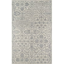 Momeni Cosette Wool Hand Tufted Grey Area Rug 9'6" X 13'6"
