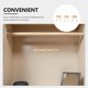 thumbnail image 3 of unbranded Gancho De Metal Dorado Estilo Farmhouse Con Para Toallas Y Prendas En Pared, 3 of 8