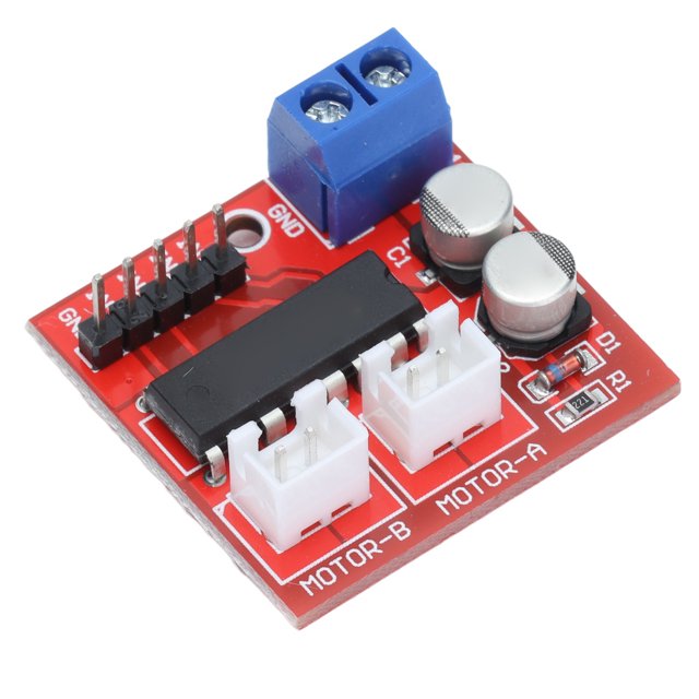 Controlador de motores paso a paso controlador de motor paso a paso regulación de velocidad PWM de 2 vías puente H dual rotación CW CCW para bricolaje ANGGREK Otros