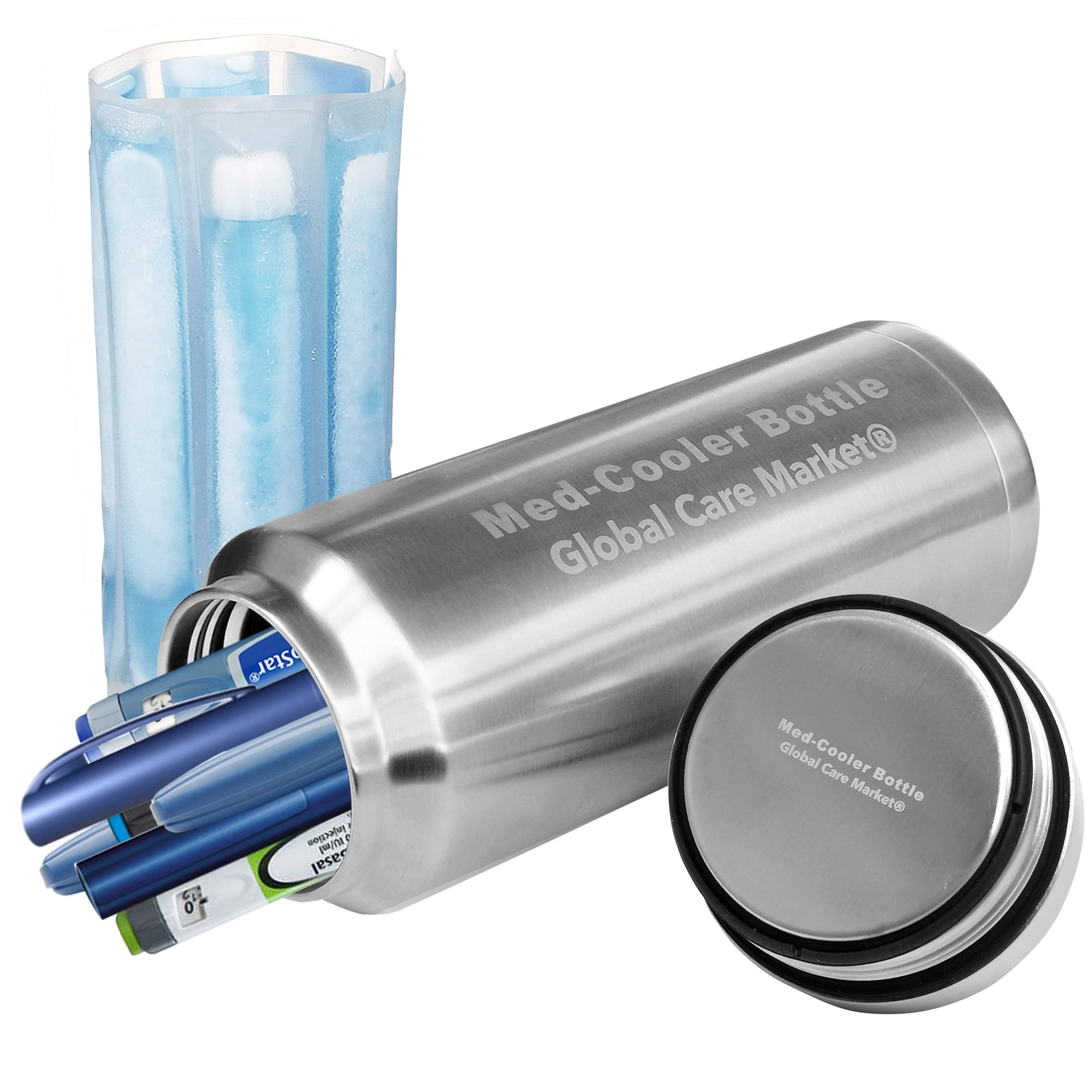 Portable Insulin Cooler Travel Case Big Medication Cooler Box TSA