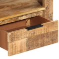thumbnail image 5 of vidaXL TV Stand 43.3"x11.8"x15.7" Rough Mango Wood, 5 of 11