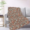 thumbnail image 2 of XMXT Throw Blankets, Colorful Abstract Lines Bed Blanket for Bedroom Sofa, 50 x 70 inches Multicolor, 2 of 9