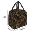 thumbnail image 3 of Easygdp Sea Turtle With Ocean Bolsa Térmica Premium - Tela Oxford Impermeable, Gran Capacidad, Bolsillo Frontal, Unisex para Trabajo, Escuela, Actividades al Aire Libre y Picnics, 3 of 8