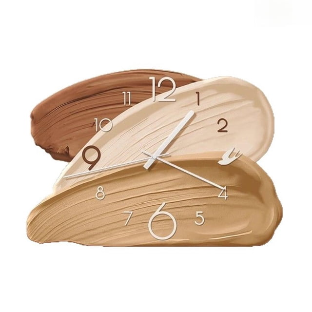 Reloj de escritorio decorativo moderno, silencioso y pequeño para oficina, cocina o repisa. Estilo C