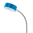 thumbnail image 5 of Globe Electric 8.46" 250 Lumens LED Integrated Goose Neck Clip Lamp, Blue, 5 of 6
