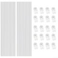 thumbnail image 2 of 20pcs Acrylic Plant Stakes Sticks Support with 20pcs Clips Kit for Potted Plants, 2 of 6