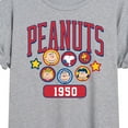 thumbnail image 3 of Peanuts - Peanuts Crew Athletic - Women's Oversized T-Shirt, 3 of 6