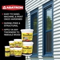 thumbnail image 3 of Abatron WoodEpox Epoxy Wood Replacement Compound, 12 oz Kit, Part A & B, 3 of 8