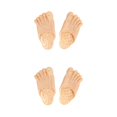 thumbnail image 3 of Bearachild Pantuflas divertidas de pies desnudos de aplicación amplia de color de piel, ya sea que esté descansando en casa o asistiendo al color de piel 2piezas, 3 of 6