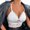 White, variant on Push Up Bras for Women Fashion Women's Lace Beauty Back Solid Strap Wrap Hollow Out Bra Underwear Vest Sling Wireless Push Up Bras on Clearance