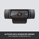 thumbnail image 3 of Cámara web empresarial Logitech C920e (renovada), 3 of 5