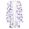 thumbnail image 6 of SELONE Cardigans for Women 2023 Summer Beach Lightweight Cover Up Casual Printed Tops Blouses Open Front Cardigan Long Cardigans with Pockets Everyday Wear Beach Vacation Outfits Going Out Cardigan, 6 of 6