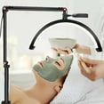 thumbnail image 5 of Lámpara LED de media luna para pestañas, lámpara para tatuajes, lámpara de esteticista, lámpara de escritorio, lámpara de brazo oscilante, lámpara para pestañas, blanca, 5 of 5