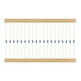 thumbnail image 4 of 2600 Pcs 130 Valeurs 1/8W 0.125W 1 % Film Métallique Résistances Pack Assorti Ensemble de Résistances Kits d'Assortiment Condensateurs Fixes, 4 of 7