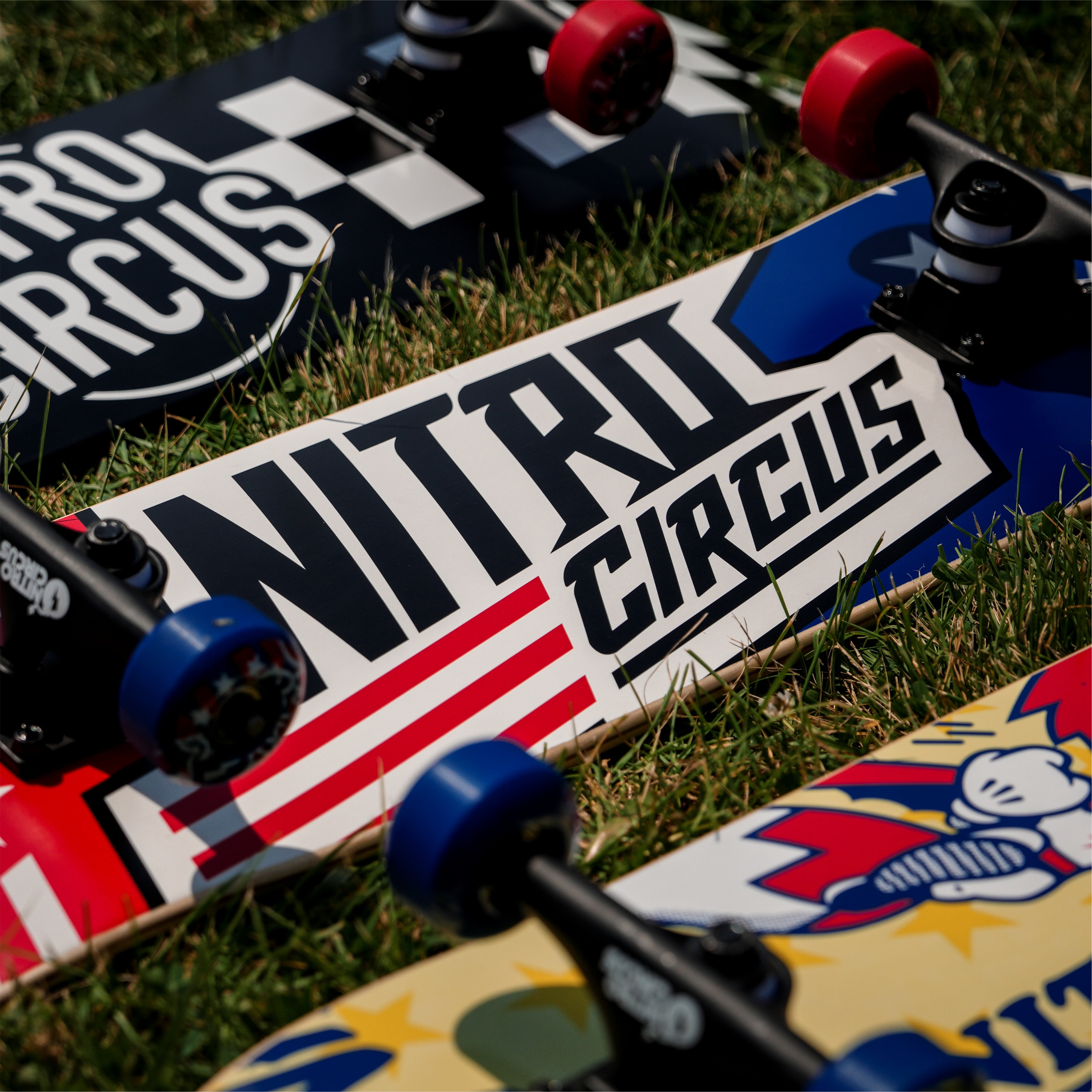 Hyper Toy Company, Nitro Circus Skateboard, Stars and Stripes