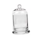 thumbnail image 1 of Candelabro de cúpula de vidrio cloche con asa en la parte superior, cúpula de campana de vidrio con base para claro, 1 of 9