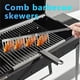 thumbnail image 3 of Bargadrones BBQ, Alitas de Pollo de Hierro, una aplicacia en forma de peine, fácil de Limpiar para acamp para picnics al aire libre para acampar, 3 of 7