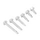 thumbnail image 4 of Tornillos para chapa de metal, 75 piezas Tornillos autoperforantes Tornillos autoperforantes Tornillos autoperforantes de acero al carbono Optimizados para la excelencia, 4 of 8