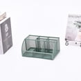 thumbnail image 4 of MOQIN Mesh Desk Organizer Office Desktop Organizer with Pen Holder, Metal Stationary Organizer Desk Caddy, 7 Compartments, for Office, Home, School, Classroom, 4 of 4